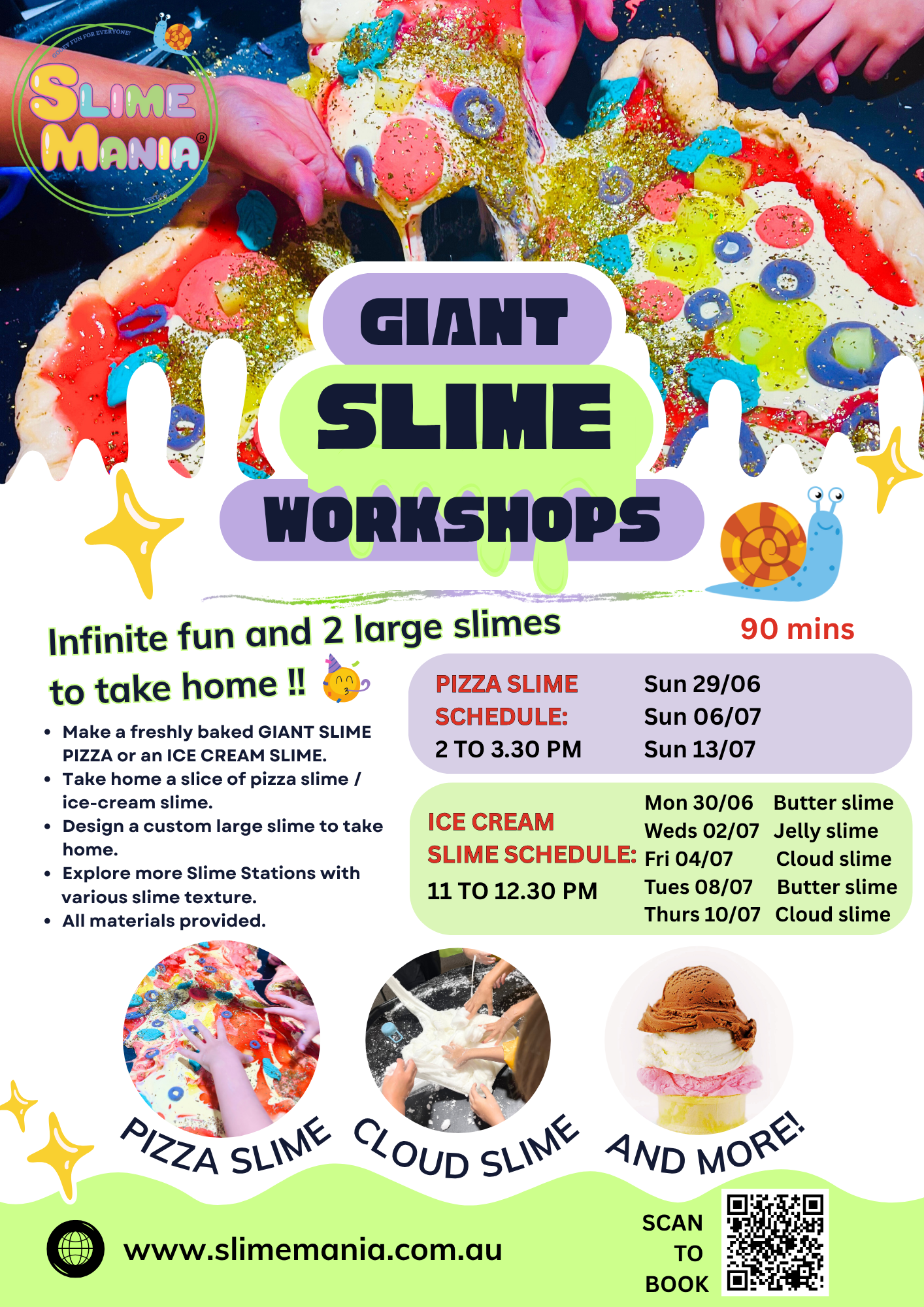 GIANT Slime Workshops