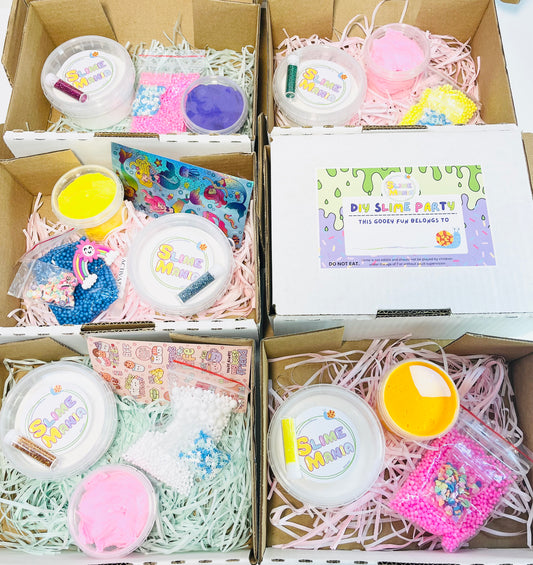 DIY Slime Party Package Kits