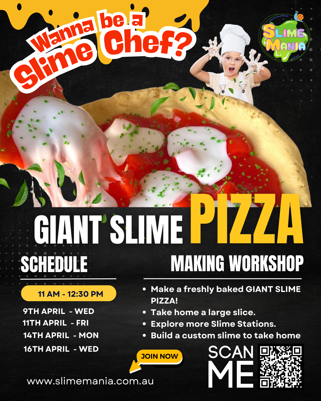 PIZZA Slime Workshop